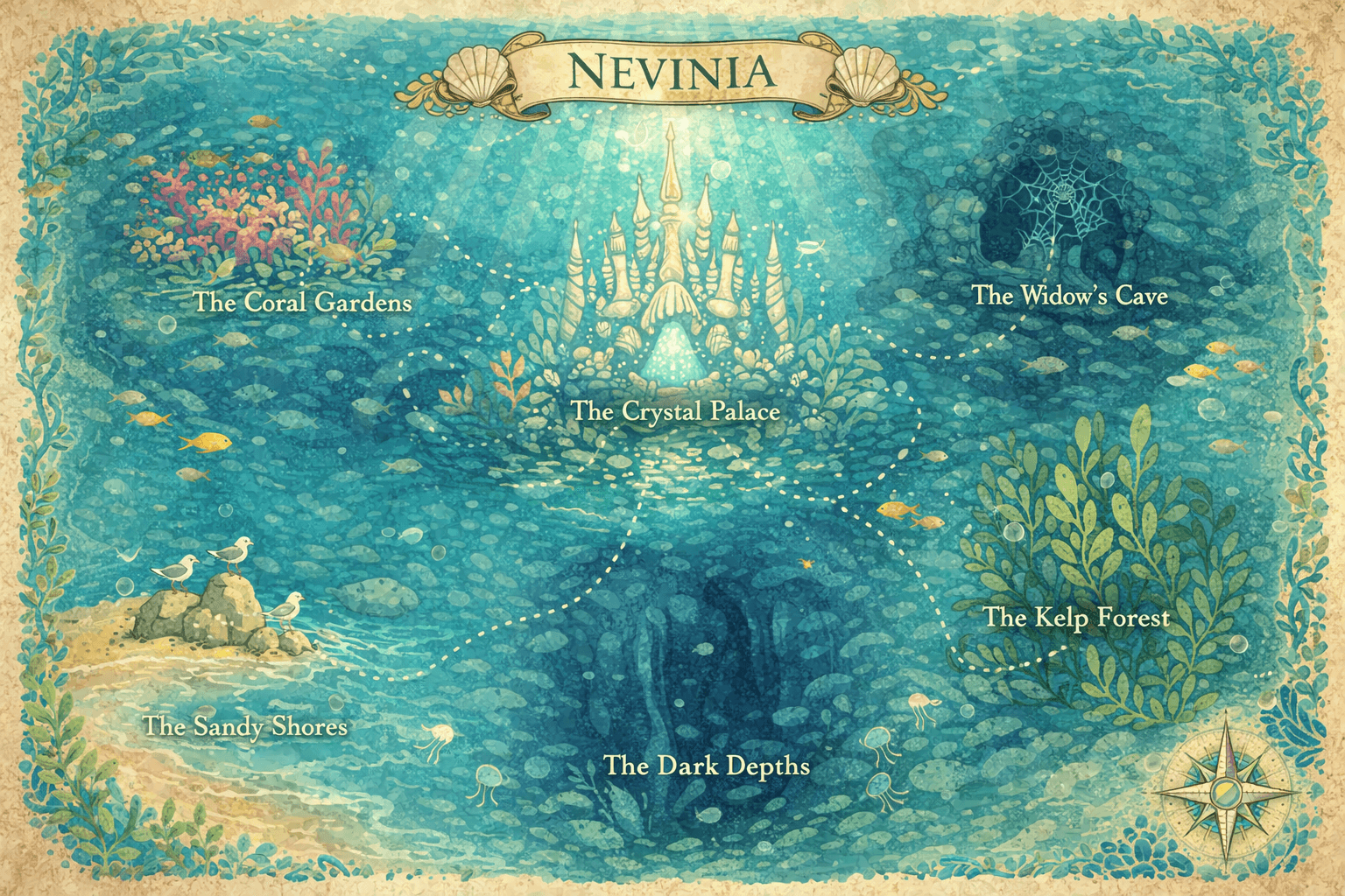 Map of Nevinia